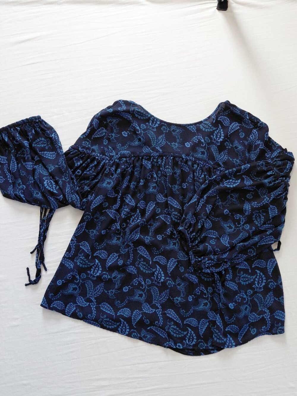 Loft Dark Blue Hippie top